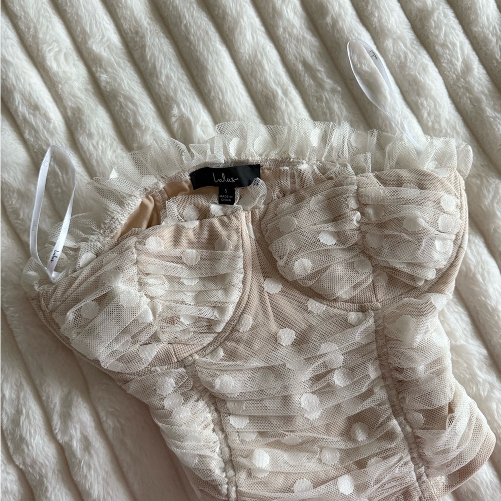 Lulus Strapless Top - Picture 2 of 3